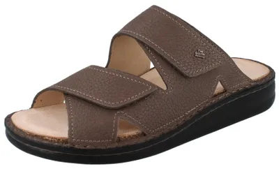 Produktbild von FINN COMFORT Danzig Soft Herren Pantolette elefante Glattleder genarbt - Größe: 44
