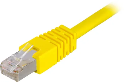 Immagine prodotto di DELTACO F / UTP Cavo patch Cat6, LSZH, 1m, giallo