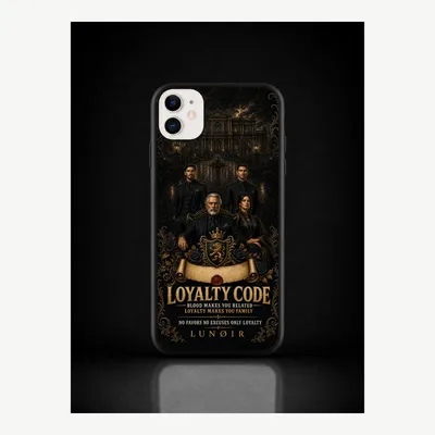 Obrázok produktu pre Puzdro na iPhone 11, ochranné puzdro s motívom lojality – značka LUNØIR ©