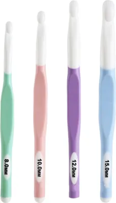 Immagine prodotto di INF Uncinetti, confezione da 4 Multicolore