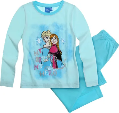 Produktbild von Disney Die Eiskönigin Pyjama blau (92|blau)