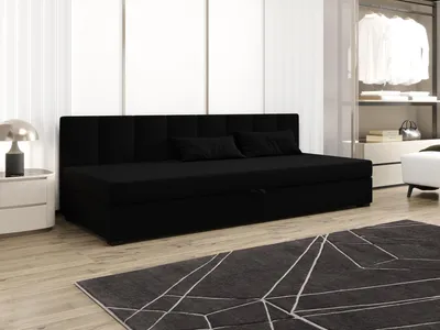 Obrázek produktu pro Jednolůžková postel 80x195 MANKA BIZ 1 - černá