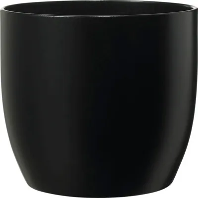 Produktbild von Blumentopf Soendgen Basel Fashion Keramik Ø 8 cm H 7 cm schwarz