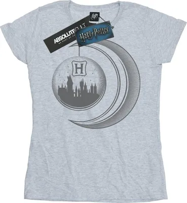 Produktbild von Harry Potter - "Hogwarts" T-Shirt für Damen BI51531 (L) (Grau)