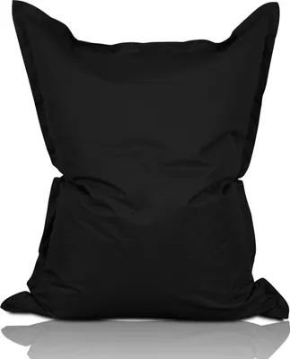 Produktbild von Lumaland Luxury Riesensitzsack XXL Sitzsack 380l Füllung 140 x 180 cm Indoor Outdoor Schwarz