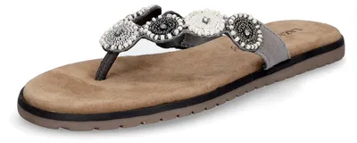Produktbild von Lazamani Damen Pantolette Mey grau