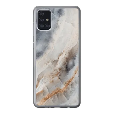 Produktbild von MuchoWow® Handyhülle Schutzhülle Hülle für Samsung Galaxy A52 5G Natursteine - Mineralien - Muster Silikon Softcase Handy Hülle - Umschlag