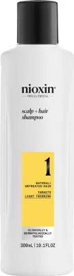 Immagine prodotto di Shampoo detergente per capelli fini, naturali e leggermente diradati Sistema 1 ( Shampoo detergente Sistema 1 ) - Volume: 300ml