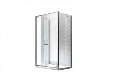 Obrázek produktu pro Glaszentrum Hagen - 100x100x100x195cm - Sprchový kout Mille sprchový kout - 8mm/6mm - ESG sklo