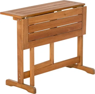 Produktbild von Merxx Gartentisch Porto klappbar Eukalyptus natur 90 cm x 60 cm x 72 cm
