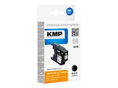 Image de KMP Printtechnik AG 1524,4801 KMP Patrone Brother LC-1240Bk black 600 S. B59B