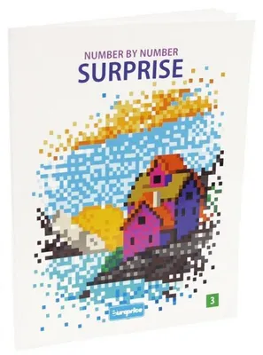 Immagine prodotto di Libro da colorare per adulti Number by number Sorprese 3