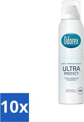 Produktbild von Odorex - Deodorant Spray - Ultra Protect - Extra Stark - 150 ml - Vorteilspack - 10 Stücke