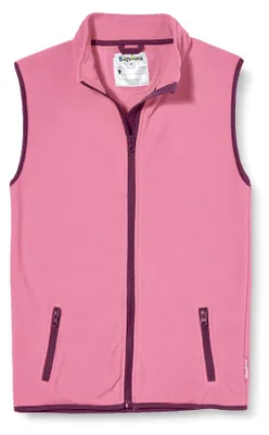 Produktbild von Playshoes Fleece Weste Uni Kinder Outdoor-Oberteil, pink, 128