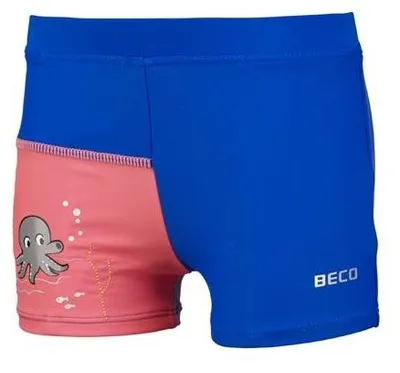 Produktbild von Beco Jungen-Badeboxershorts Blau/Rosa