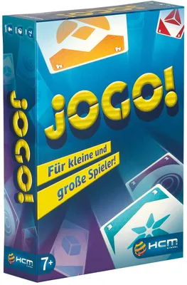 Produktbild von HCM55125 - Jogo! - Für kleine und große Spieler!, Kartenspiel, für 2-4 Spieler, ab 7 Jahren