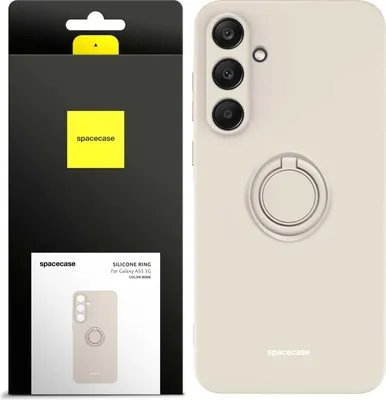 Produktbild von Spacecase Silikon Ring Galaxy A55 5G Knochen
