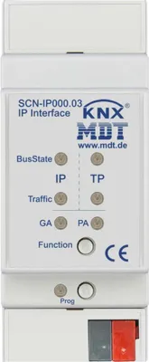 Produktbild von MDT SCN-IP000.03 IP Interface m.Emailu.Zeitserverfunktion 2TE REG