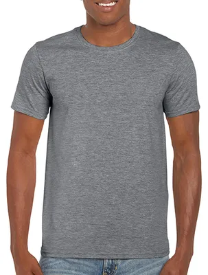 Image de Gildan - T-shirt « Softstyle » pour hommes/femmes Uni FK3132 (L) (graphite-bruyère)