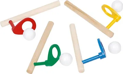 Produktbild von Goki Pusteball,Pusterohr mit 2 Bällen