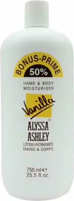 Obrázek produktu pro Alyssa Ashley Vanilla Hydratační krém na ruce a tělo 750ml