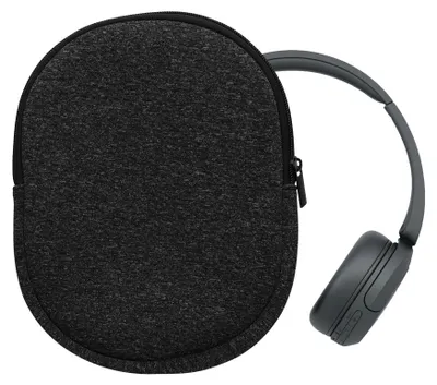 Produktbild von kwmobile Neopren Kopfhörer Tasche für WH-CH520 / WH-CH510 / MDR-ZX110 - Kopfhörer Case - Hülle Reise Beutel für Headset Headphones - Weiche Over Ear