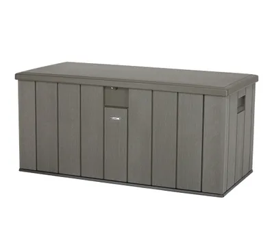 Produktbild von Lifetime Kunststoff Gartenbox 570 L Auflagenbox & Gartentruhe Dunkelgrau 72x151x69 cm