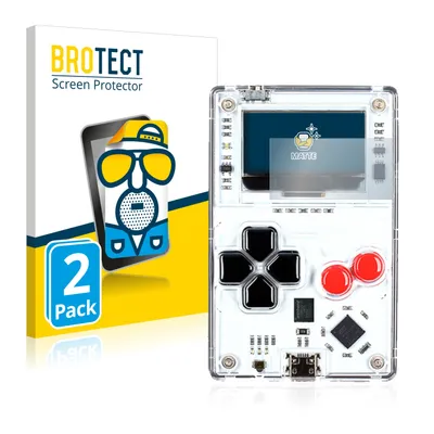 Produktbild von 2x BROTECT Schutzfolie für Arduboy FX Displayschutz Displayschutzfolie Folie Matt Entspiegelungsfolie