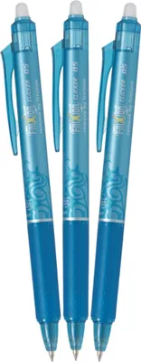 Immagine prodotto di PILOT FriXion Clicker 05 / 0,25 mm, azzurro - Confezione da 3 pezzi
