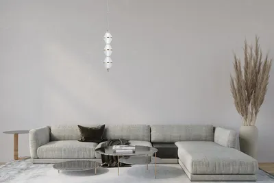 Zdjęcie produktu dla Lampa wisząca LED FUENTE złota 15W Ciepła biel 1108lm szkło wym:120x13x13cm IP20 Italux