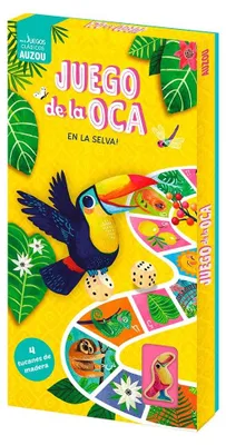 Productafbeelding van Het Mikado-spel in de jungle. Houten spel (spellen)