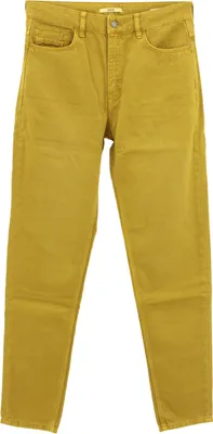 Produktbild von 33032 Esprit, High Rise Mom Fit,  Damen Jeans, Denim ohne Stretch, currygelb, W 29 L 32
