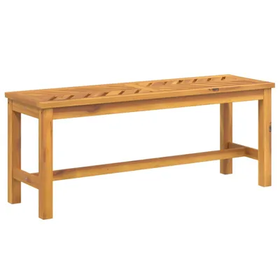 Produktbild von Gartenbank 110 cm Massivholz Akazie