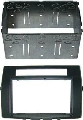 Image de Adaptateur autoradio 2 DIN + cage pour Toyota Coro...