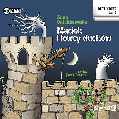 Zdjęcie produktu dla Audiobook CD MP3 Maciek i łowcy duchów Duch Maciek Tom 2
