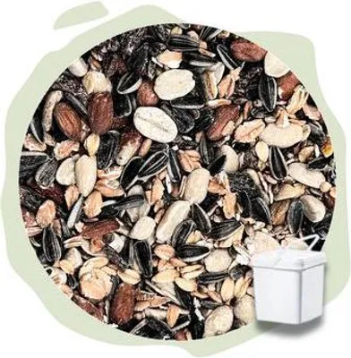 Produktbild von WTS | NATURHÄPPCHEN | Vogelfutter | Vogel-MIX | 3kg im Eimer