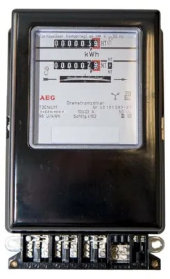 Image de NORDWESTDEUTSCHE ZÄHLERREVISION NZR Compteur 380V 10-60A DS10(60)A-GEE Begl. No.10020215