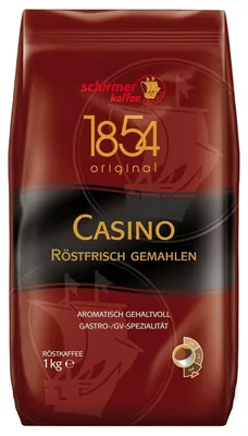 Produktbild von Schirmer 1854 Casino Röstfrisch Gemahlen 1kg