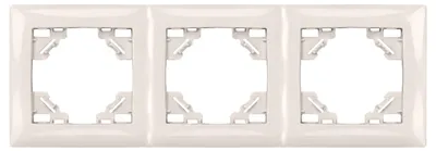 Immagine prodotto di Placca Tripla Per Prese Toolight Oste Jnh015-3F Beige