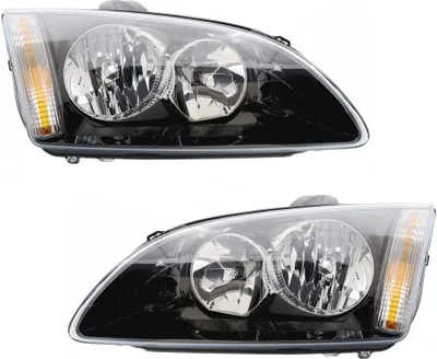 Produktbild von TYC Scheinwerfer Set für Ford Focus MK2 11/2004-2/2008 H1 H7 Halogen LWR in Schw