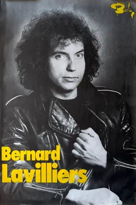 Productafbeelding van Bernard Lavilliers - Jaren 80 - Poster - 80x120 cm