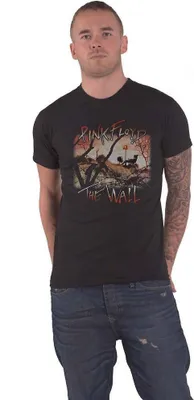 Produktbild von Pink Floyd - "The Wall" T-Shirt für Herren/Damen Uni RO1232 (S) (Schwarz)