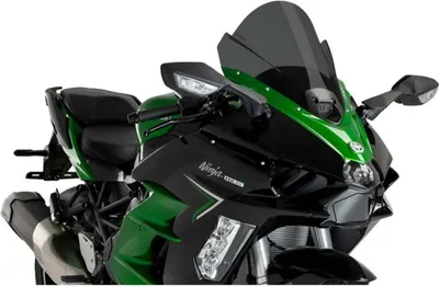 Immagine prodotto di Cupolino PUIG z-racing fumè scuro omologato ABE per Kawasaki
