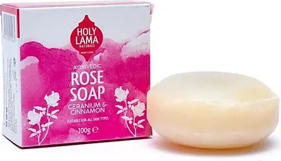 Obrázok produktu pre Mydlo z ruže svätej lámy – sada 2 ks – 100 g