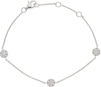 Produktbild von Damen Armband mit Zirkonia aus 925 Silber JL10-03-3756 18 / 16,5 / 15 cm