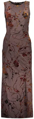 Produktbild von Desigual Damen Langes Kleid In Braun