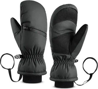 Produktbild von INF Skihandschuhe - Touchscreen, Wasserdicht, Winddicht Schwarz XL