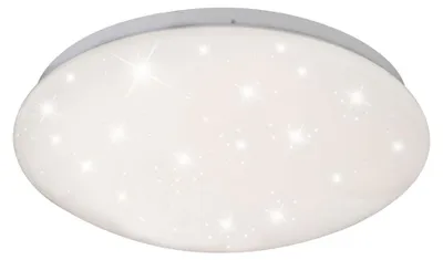 Produktbild von LED Deckenleuchte, Sterneneffekt, weiß, D 29 cm