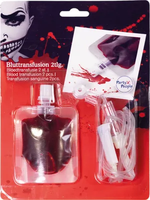 Produktbild von Bluttransfusion Fake-Blut Halloween