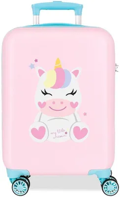 Productafbeelding van Happy Hard Shell Kinderkoffer met 4 Wielen en Combinatieslot